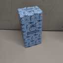 14 OZ Kids Water Bottle with Straw & 2 Lids (Flip & Spout) Leak Proof Metal Insulated Stainless Steel Reusable Tumbler for School & Sports Water Bottle - Blue (Shark)