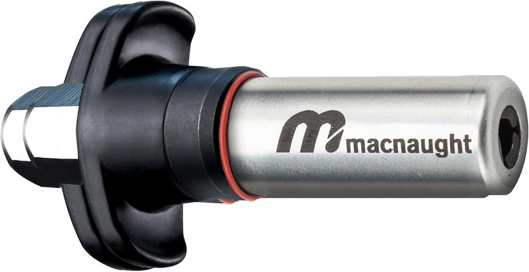 Macnaught KY Plus Locking Safety Grease Coupler - Smallest Diameter Bore on Market - (1/8 NPT(F) Inlet)