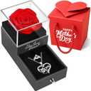 Norcalway Preserved Real Necklace Rose Parent