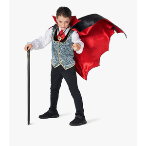 Morph Kids Vampire Costume for Boys, Halloween Vampire Outfit, Spooky Dress-Up for Little Boys, Fun Costume 10-12Y