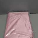 Horbaunal 5 Pieces Satin Duvet Cover Set Queen/Full Size Blush Pink Duvet Cover with Corner Ties & Zipper Closure, Luxury & Silky Bedding Set, 1 Duvet Cover and 4 Pillowcases (No Comforter)