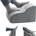 Ganondorf Ergonomic Foot Rest for Under Desk at Work Multi-Purpose Foot Stool Leg Elevation Pillow Back Support Cushion & Lap Desk Support, High-Density Foam with Washable Cover