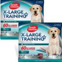 Simple Solution Extra Large Puppy Training Pads Leak-Proof Potty Pads for Large Dogs Absorbent and Disposable with Odor Control for Housebreaking 28 x 30 Inches 100 Count