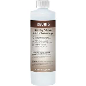 Keurig Brewer Cleaner Includes 14 oz. Descaling Solution, Compatible Classic/1.0 & 2.0 K-Cup Pod Coffee Makers