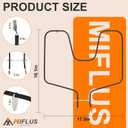 WB44K10005 Baking Element,PS249238 Oven Bake Heating Elements Compatible for G.E Hot.point Ken.more RB757BH1WH, RB787WH1WW, RBS160DM4WW Heating Element for Oven by MIFLUS