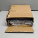 LINZINAR Shoe Rack 3 Tier Long Metal Shoe Organizer for Closet Entryway Black