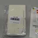 PlayVital ZealProtect Soft Protective Case for Nintendo Switch, Flexible Cover Protector for Switch with Tempered Glass Screen Protector & Thumb Grip Caps & ABXY Direction Button Caps - Antique Yellow