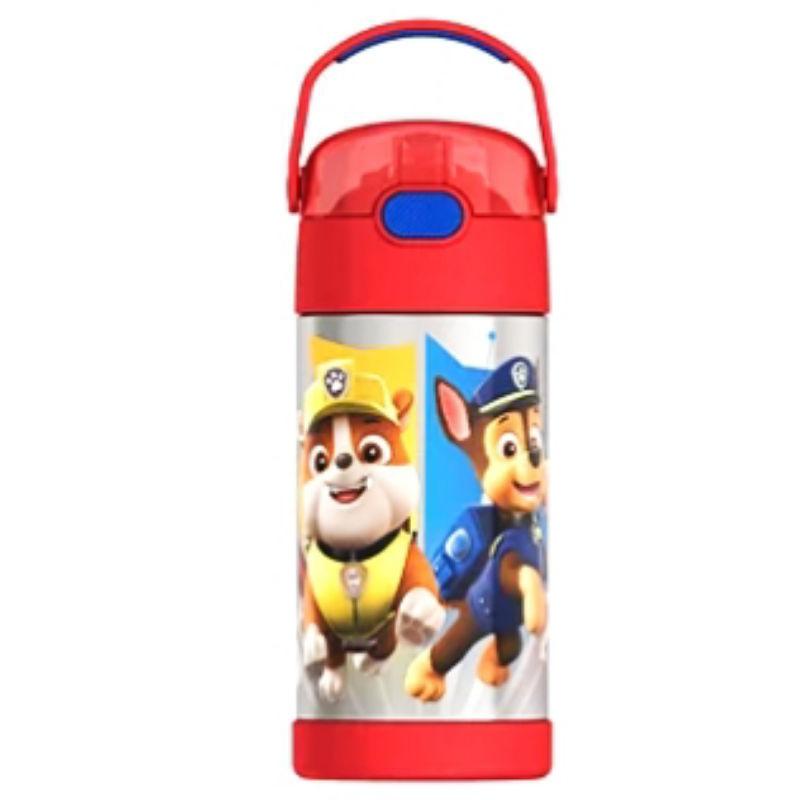 THERMOS FUNTAINER Water Bottle with Straw - 12 Ounce - Kids Stainless Steel Vacuum Insulated Water Bottle with Lid, R ed Paw Patrol THERMOS FUNTAINER Water Bottle with Straw - 12 Ounce - Kids Stainless Steel Vacuum Insulated Water Bottle with Lid, R ed Paw Patrol