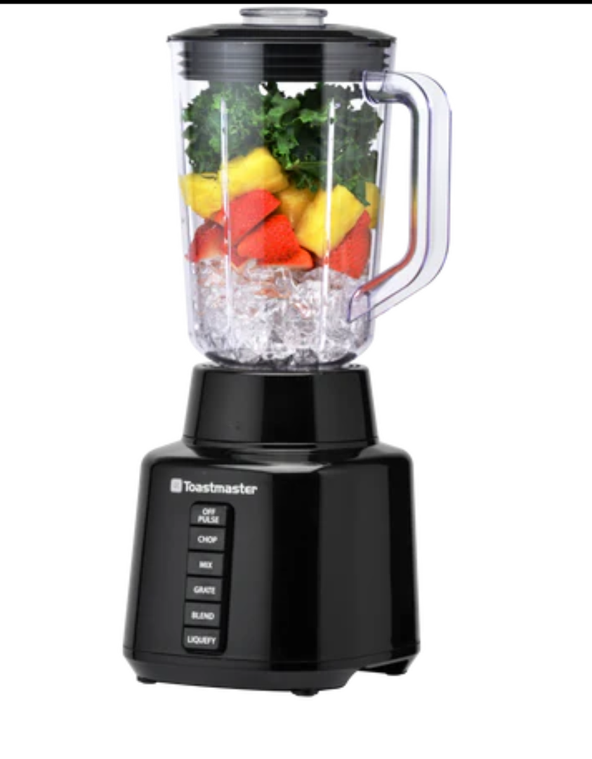 Toastmasters 6 Speed Blender 48 Oz (6 Cup) Powerful 450 Watt Motor