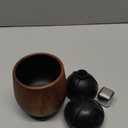 Original Charred Wooden Bourbon Drinking Glass Set,11oz Handcrafted Premium Acacia Whiskey Tumbler, Bourbon Gifts for Men, Dad or Brother, Whiskey Gifts for Men Who Have Everything Valentines Day