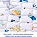 Baby Bassinet Mattress 30x 15 inches- Firm Support and Comfort Premium Foam,Noiseless and Odorless,Hypoallergenic Small Crib Mattress, Fits Moses Basket, Dual Sided with Soft Breathable Fabric