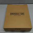 Snuggle Sac Heather Grey Throw XL Blanket for Couch, Super Soft Warm Blankets Cozy Knit Fuzzy Microfiber Throws Dupes for Sofa, Bed, Camping, Picnic, Heather Grey, 50x70 inches