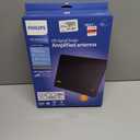 Philips Elite Channel Finder Indoor TV Antenna, Long Range Antenna, Signal Booster Amplifier, Digital, HDTV, Smart TV Compatible, 4K 1080P VHF UHF, 10 ft. Coax Included, Home Decor, Black, SDV3238N/27