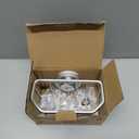 TAILI Sponge Holder for Kitchen Sink with Strong Suction Cup Removable, Rustproof Aluminum Sink Caddy for Sponge, Brush, Scrubber, Scraper -Silver