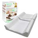 Ingenuity Contoured Changing Pad – Includes Waterproof Changing Liner and Safety Fastening Strap with Quick-Release Buckle