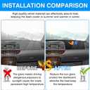 Autorder Dashboard Cover Mat for 2000-2006 Toyota Camry Accessories Dash Cover Upgrade Velvet Dash Mat Sunshade Glare UV Rays Protector