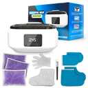 Paraffin Wax Machine for Hand and Feet  Full Set Hand Wax Paraffin Machine 3400ml  Fast Heating, Keep Warm, Adjustable Temperature (Two Modes) for Moisturizing Spa | Soft and Smooth Skin at Home