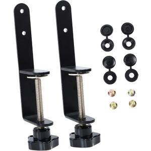 2Pcs Metal Pegboard Bracket Clips for Easy Installation - Versatile Wall and Desk Organizer for Tools and Utensils 2Pcs Metal Pegboard Bracket Clips for Easy Installation - Versatile Wall and Desk Organizer for Tools and Utensils