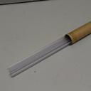 2 PCS Frameless Shower Door Bottom Seal, 5/16 X 36 Ultra Clear Shower Glass Door Seal Strip with Drip Rail, Shower Door Sweep Stop Shower Leaks for 5/16 Inch(8mm) Glass Thick