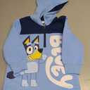 Bluey Bingo Fleece Half Zip Hoodie Toddler to Big Kid