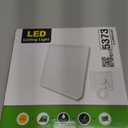 Ceiling Light 9 Inches, 3 Color Temperatures Switchable 18W Round White Shell LED Ceiling Mount Light for Bedroom, Kitchen, Living Room, Dining Room -3000K/4500K/6500K