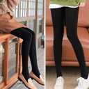VERO MONTE 80D Opaque Tights For Women - 80 Denier Pantyhose Solid Opaque Tights (Small-Medium, [Pack of 2] Black & Nude - Excellent Stretch - Opaque & Form Fitting)