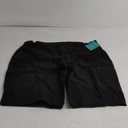 Willit Women's 10" Hiking Cargo Shorts Stretch Golf Active Long Shorts Quick Dry Outdoor Summer Shorts (XX-Large, Black)