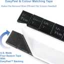 CKAuto 1/4oz, 0.25oz, Black, Adhesive Stick on Wheel Weights, EasyPeel Tape. Cars, Trucks, SUVs, Motorcycles, Low Profile, 60oz/Box, U.S. OEM Quality, (240pcs)