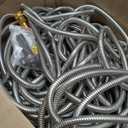 Rosy Earth Metal Garden Hose 200 FT - 304 Stainless Steel Water Hose 200 FT - Expandable Short Flexible Garden Hose, no Kink Explosion, no Bite