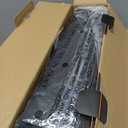 CARSHION 47.2 Long Seat Cushion with Heat for Back and Thighs, Heated Seat Covers in 2 Intensities, Black Mesh Seat Warmer in PU Leather Case, Gift for Father Day and Mother Day