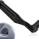 Lunwag Front/Rear Interior Door Handle All Metal Right Passenger Side Door Handle Compatible with 1987-1997 F0rd F150 F250 F350 Bronco F53 F59 F800 Replaces OE # E7TZ-1522600-A, 77177