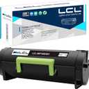 LCL Remanufactured Toner Cartridge Replacement for Lexmark 50F1000 50F000G 500G 501 MS310 MS310d MS310dn MS312 MS312DN MS410 MS410d MS410dn MS415 MS415DN MS510 MS510dn MS610 MS610DN (1-Pack Black) (Regular)