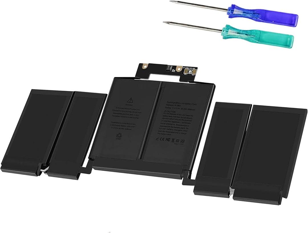 A1964 Laptop Battery Replacement for MacBook Pro 13" A1989 (Mid 2018 2019) A2251(2020 Release) EMC 3214 3358 3348 BTO/CTO Touch Bar MR9Q2LL/A MR9V2LL/A MV962LL/A