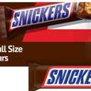 SNICKERS Full Size Milk Chocolate Candy Bars, 11.16oz bag, 6 Bars per bag | Peanuts, caramel and nougat in milk chocolate, satisfying on the go, on road trips or at the desk, party favors (EXP 08/01/26)