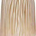 Large Amber Glass Vase for Home Decor Ribbed Tall Gold Floor Vase 12.0" Decorative Vases for Table Centerpieces Flowers Decor and Farmhouse(Brown 8.0in)