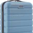 Wrangler Hardside Spinner Luggage, Blue Heaven, Carry-On 20-Inch