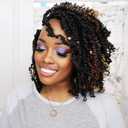 ToyoTress Tiana Passion Twist Hair - 10 Inch 8 Packs Ombre Brown Pre-Looped Pre-Twisted Passion Twists Crochet Braids Made Of Bohemian Hair Synthetic Braiding Hair Extension (10 Inch, T30-8P)
