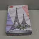 dOvOb Architecture Eiffel Tower Micro Blocks Set, 3369 Pieces Mini Bricks 3D Puzzle Toy, Gift for Adults and Kids