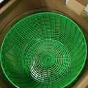 Farberware Easy to use pro Pump Spinner with Bowl, Colander and Built in draining System for Fresh, Crisp, Clean Salad and Produce, 6.6 quart, Green