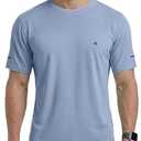 GritGlacier Cooling Bamboo Viscose T-Shirt for Men, Moisture Wicking Lightweight Quick Dry Workout Tee for Hot Weather Polar Blue XL