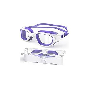 Kids Swim Goggles,Swimming Goggles for Kids 6-14, Anti-Fog UV Protection Pool Glasses for Boys Girls