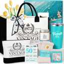 Suhctuptx 50th Birthday Gifts for Her 30th 40th 60th Birthday Gifts for Women 1975 1985 30 40 50 60 Year Old Happy Tote Bag