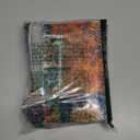 Soft Washable Abstract 2x3 Rugs - Living Room Bedroom Large Area Rug Indoor Farmhouse Stain Resistant Carpet Non-Slip Machine Washable Distressed Soft Room Decor 2x3 Colorful/Multi