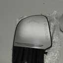 Passenger Right Side Heated Lower Mirror Glass, Lower Convex Side Mirror Glass Compatible with Chevy Silverado 1500 2014-2017, Silverado 2500 3500 2015-2017.