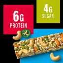 KIND Savory Nut Bars, Roasted Nuts & Jalapeno, Good Source of Fiber, Gluten Free, Low Sugar, 6g Protein, 6 Count (EXP 05/19/26)