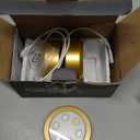 EZVALO Picture Lights for Wall, 2000mAh Rechargeable Battery Magnetic Poster Lights with 3 Color Temps & 12 RGB, Remote Dimmable Timer Painting Light, Wall Decor Light for Art Display, Frame (3 Pack) (Gold)