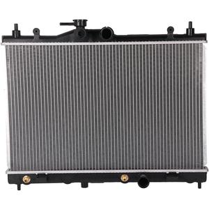 OCPTY 2981 Engine Aluminum Radiator fit for 2009 2010 2011 for Nissan for Versa 1.6L, 2007 2008 2009 2010 2011 2012 for Nissan for Versa 1.8L Replacement 2981 CU2981 Engine Coolant Radiator Assembly