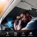 2017-2025 Upgraded for Chrysler Pacifica Sunshade, Portable Foldable Sunshade Accessories, [Nano Ice Crystals Coating] UV Protection, Keeps Interior Cool (for Chrysler Pacifica 2017-2025)