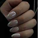 Glamnetic Press-on Nails Gold Bow Kit with Glue