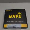 Wave Pomade for Men Strong Hold Easy Wash 360 Wave Training Hair Cream, Waves Grease for Men Promotes Layered Waves, Moisture, Silky Shine, Wave Pomade Wave Brushe Silky Durag Wave Cap Set (Blue)